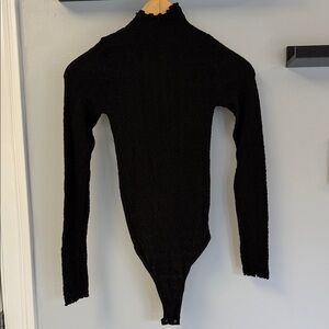 Intimately by Free People High Neck Long Sleeve Bodysuit